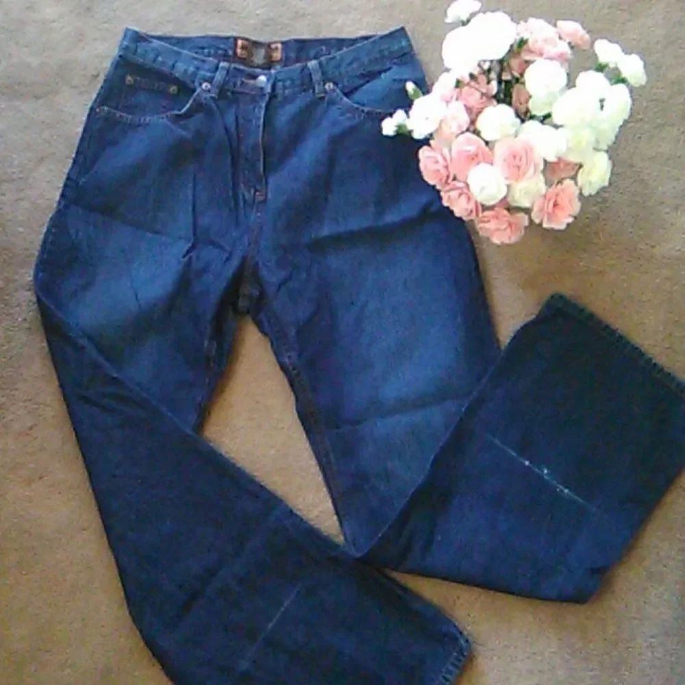 Paris Angel Wider Leg  Higher Waist Jeans